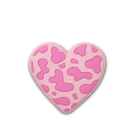 ตัวติดรองเท้า JIBBITZ™ PINK TONAL PRINT HEART