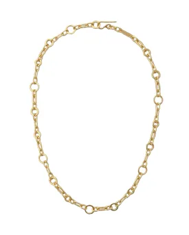 18k Gold-Plated Sterling Silver Kraft Chain Necklace