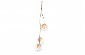 28.3c Copper Suspension Lamp