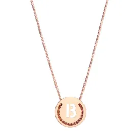 ABC's - B 18K Gold Plated Necklace