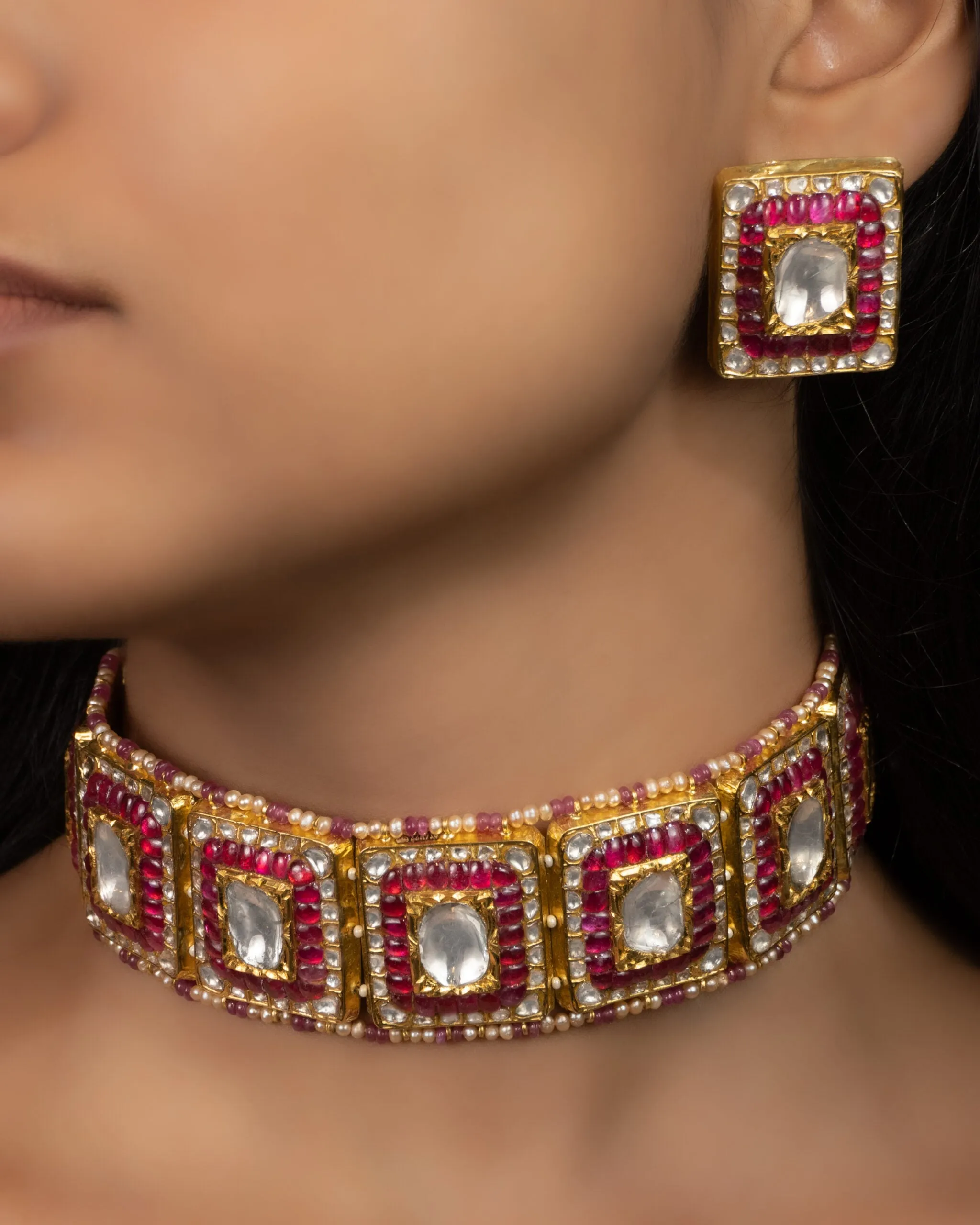 Adweta Polki Choker