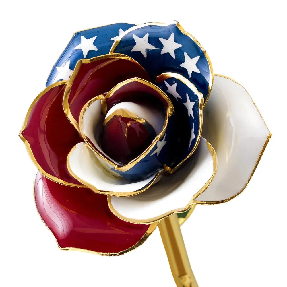 American Glory 24k Gold Dipped Rose