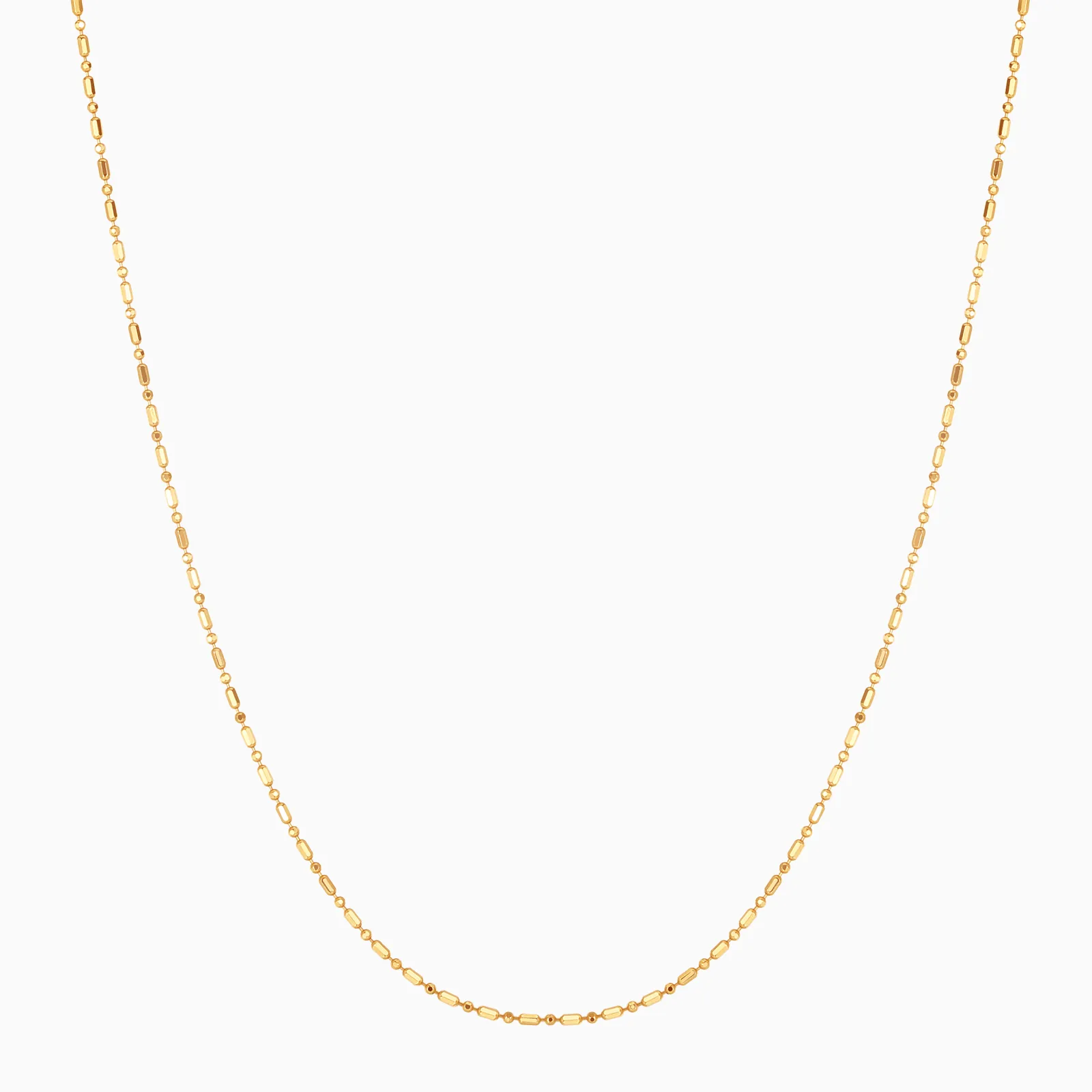 Cashmere Necklace - Solid Gold