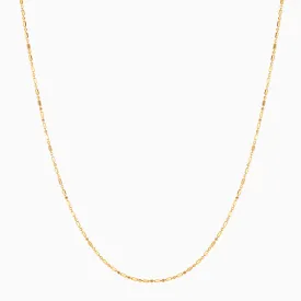 Cashmere Necklace - Solid Gold