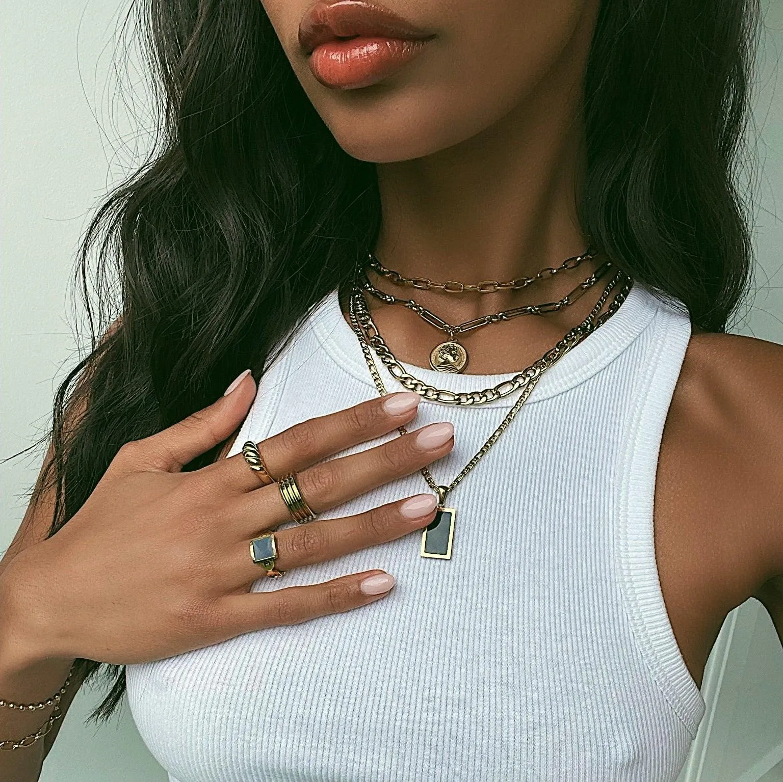 Chunky Figaro Choker / Necklace