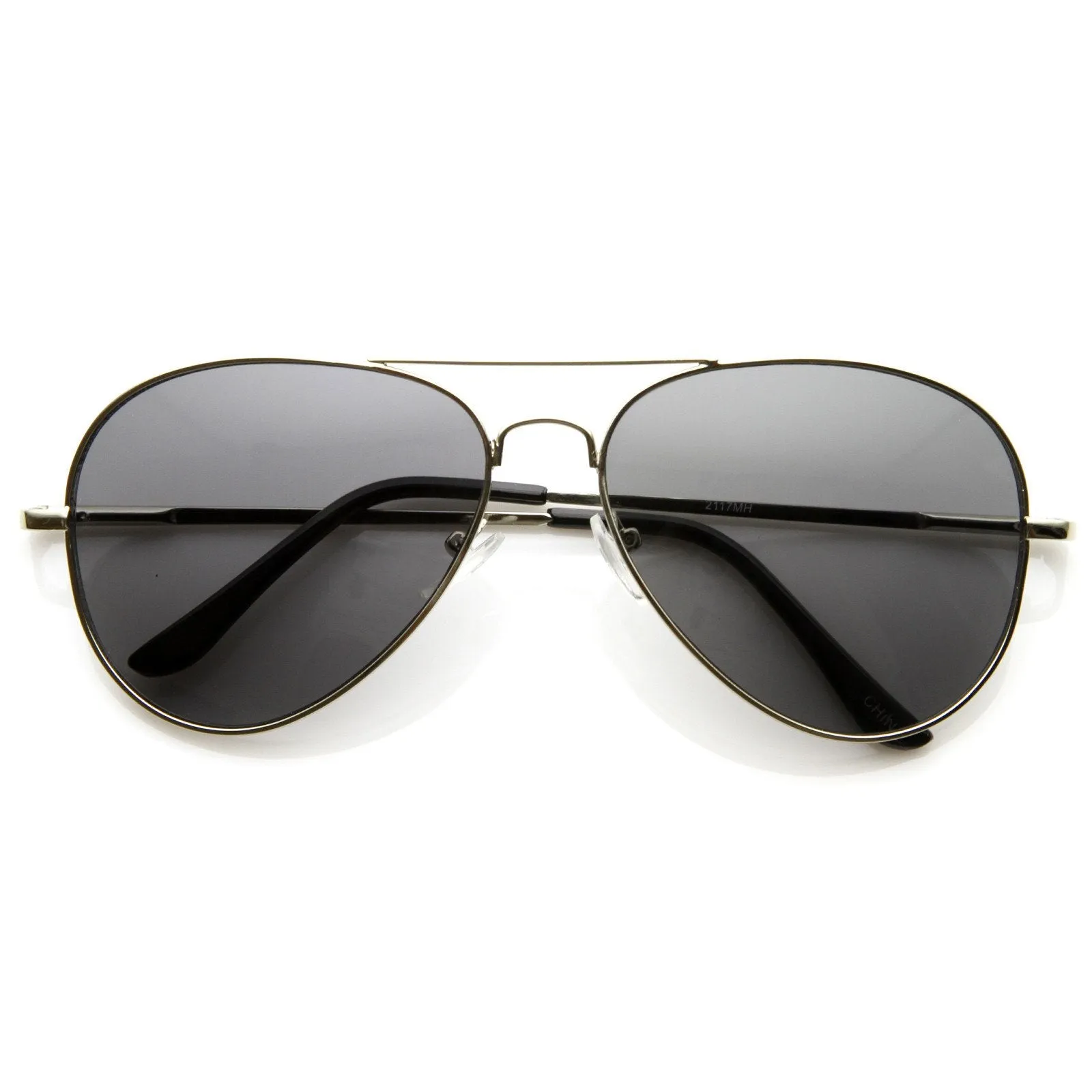 Classic Aviator Sunglasses Retro Metal Frame 1376