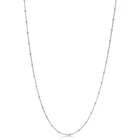 Fine Bubble Chain Necklace, Silver