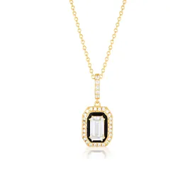 Georgini Retrospect Pendant - Gold/Black