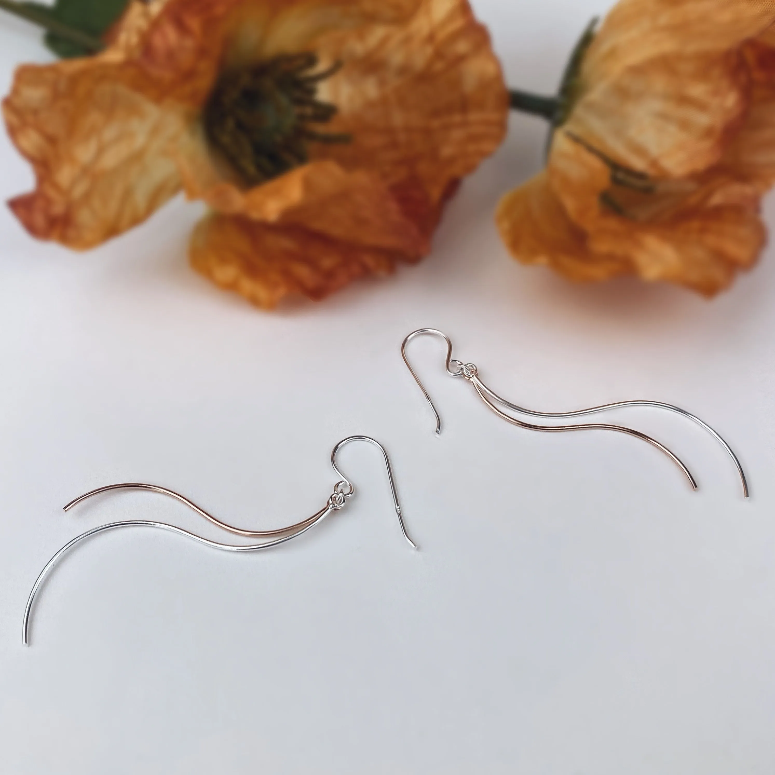 Golden Wisp Earrings - SE5827