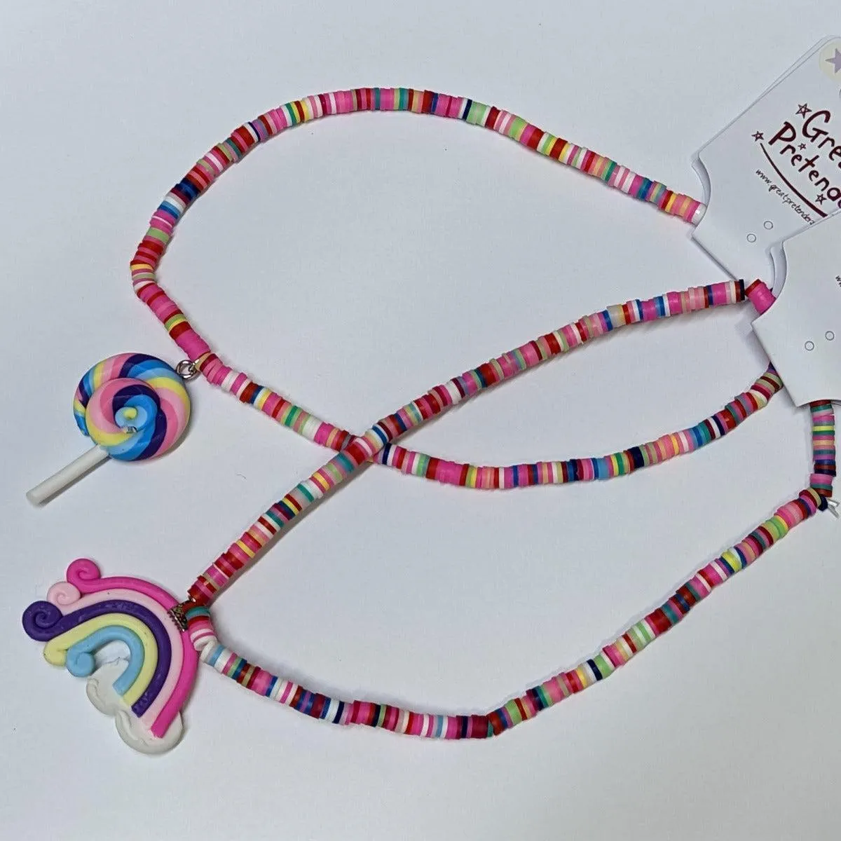 Great Pretenders Lollipop/Rainbow Necklace - Assorted