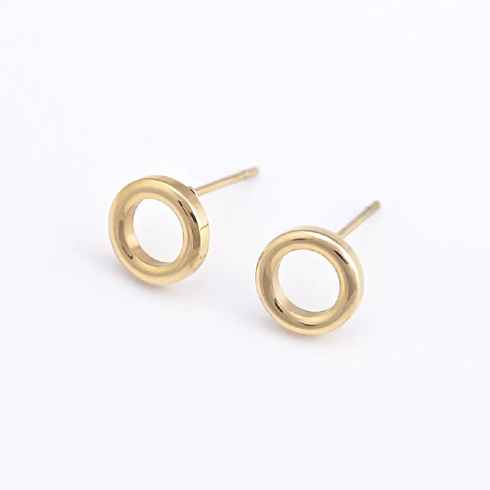 Halo Stud Earrings