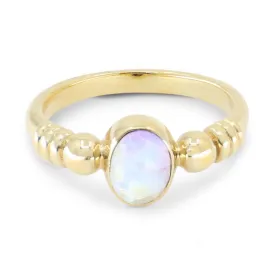 Harper Moonstone Gold Ring