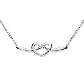 Hearts Silver Necklet N74