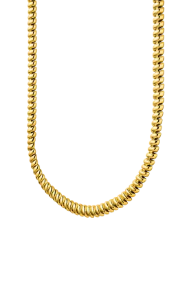 Iconic Twisted Necklace 14K Gold Plated