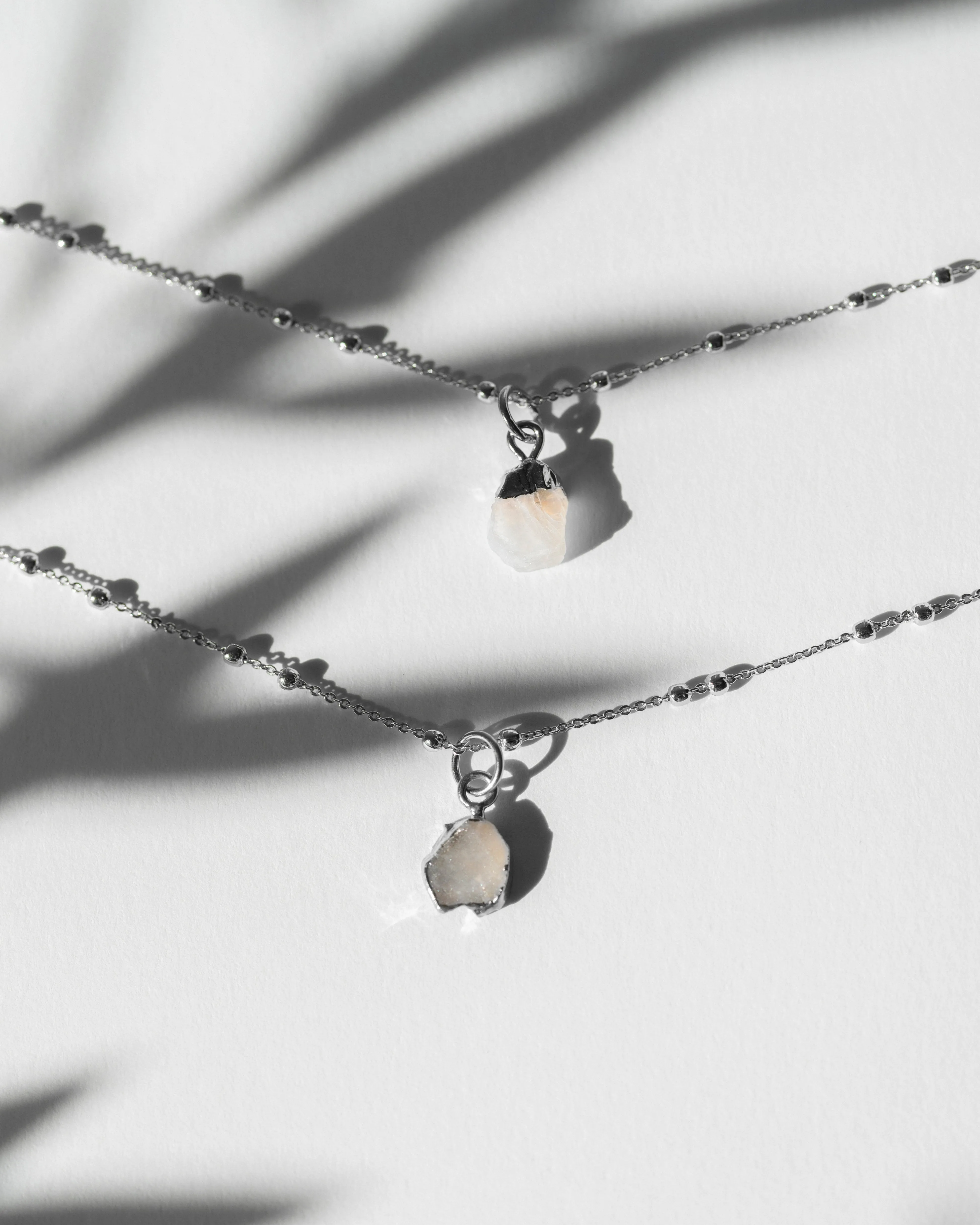 June | Moonstone Necklace