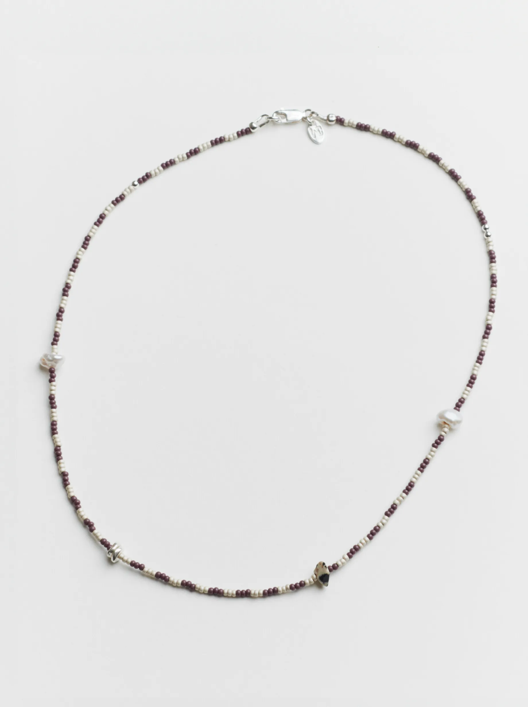 June Necklace in Purple