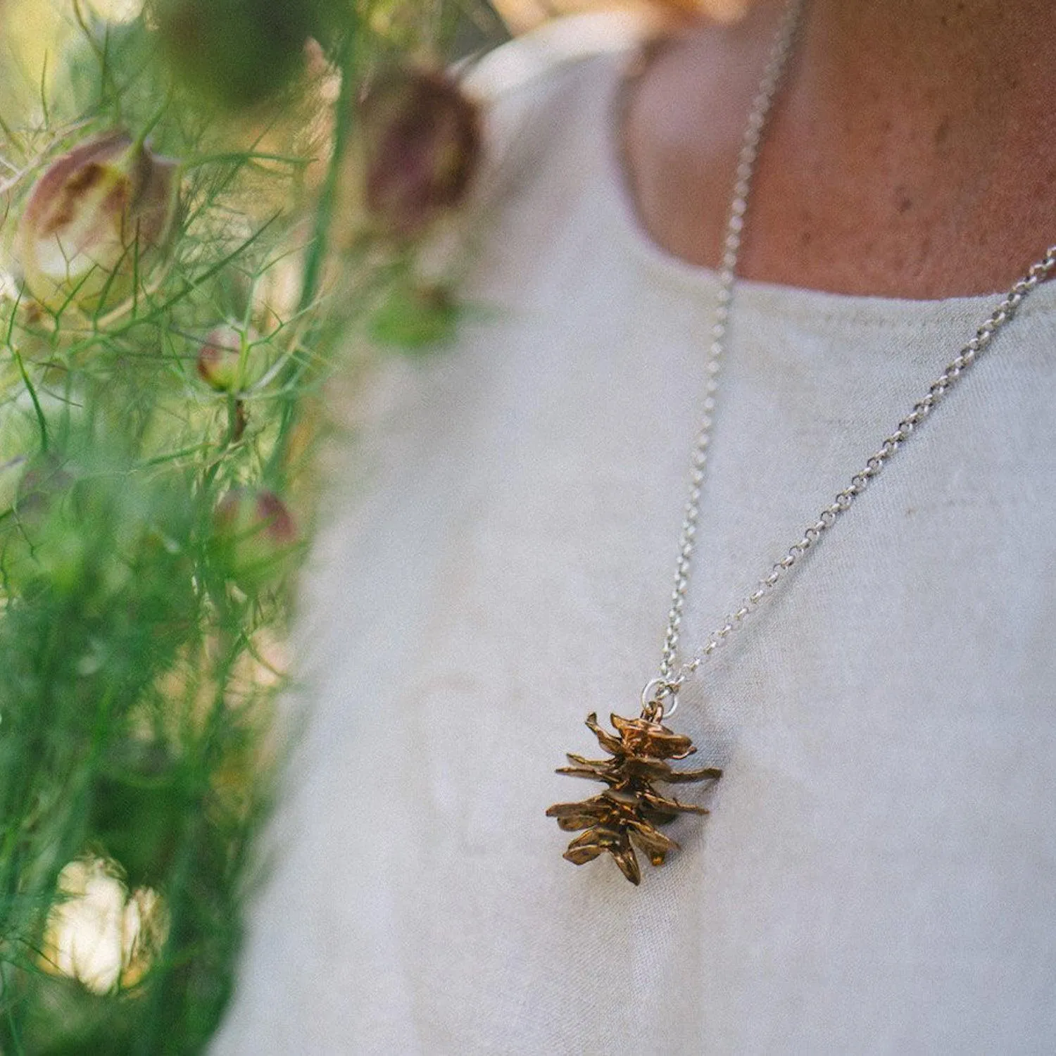 Larch Cone Pendant