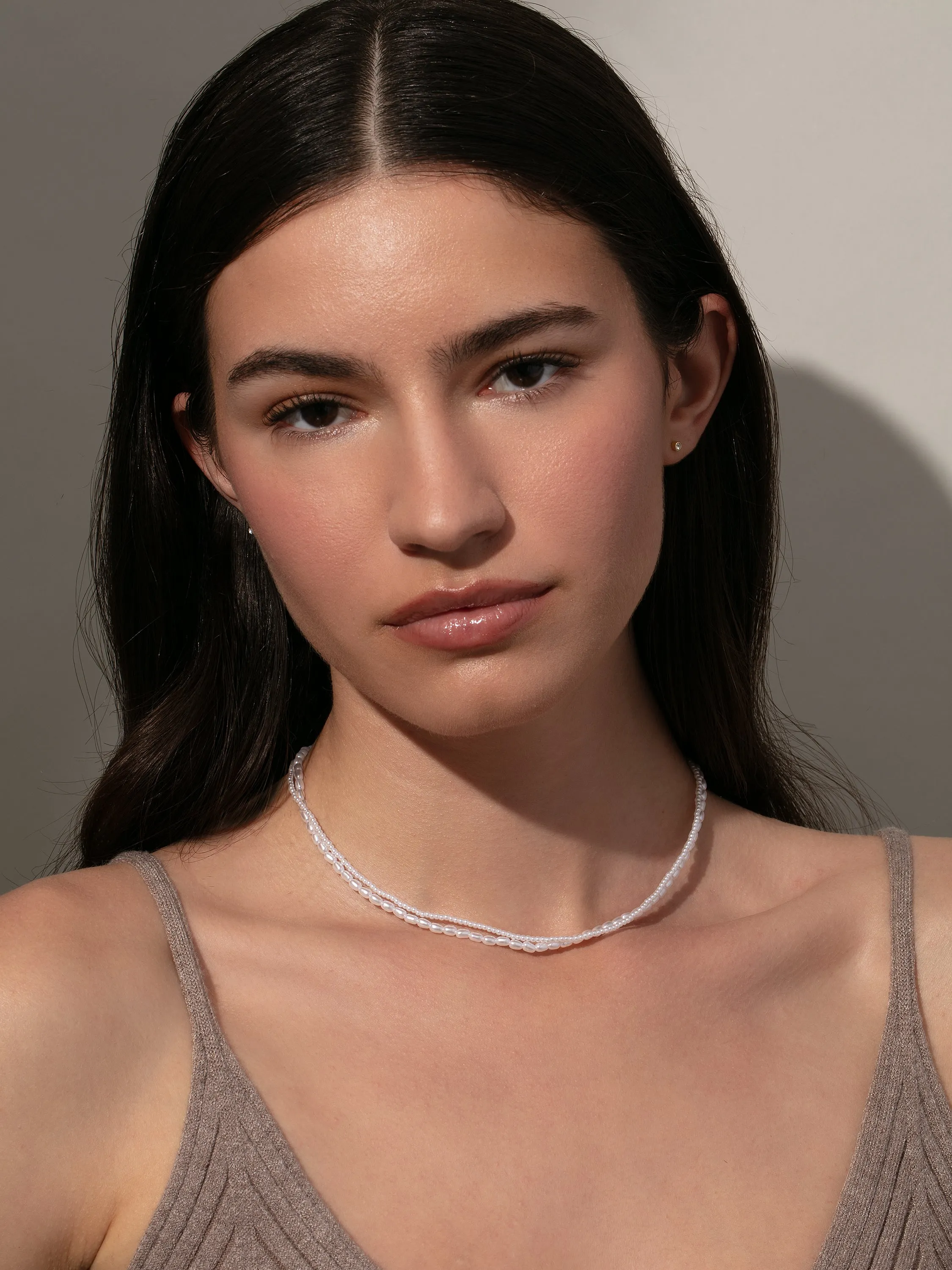 Layered Pearl Necklace