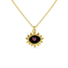 Limited Edition Enamel Flame Necklace