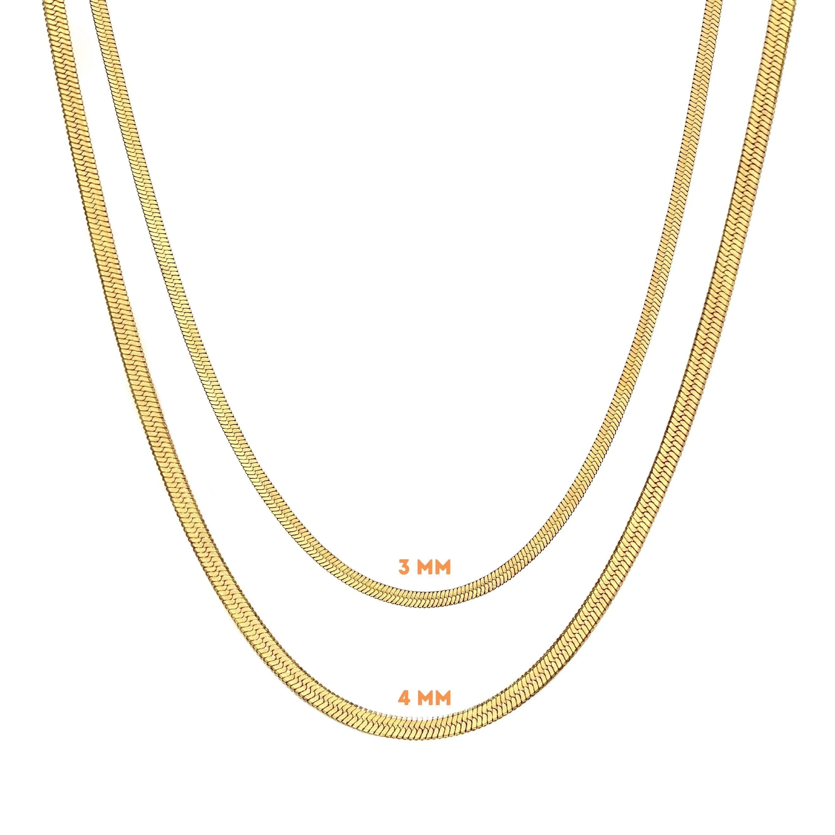 Melba Herringbone Necklace