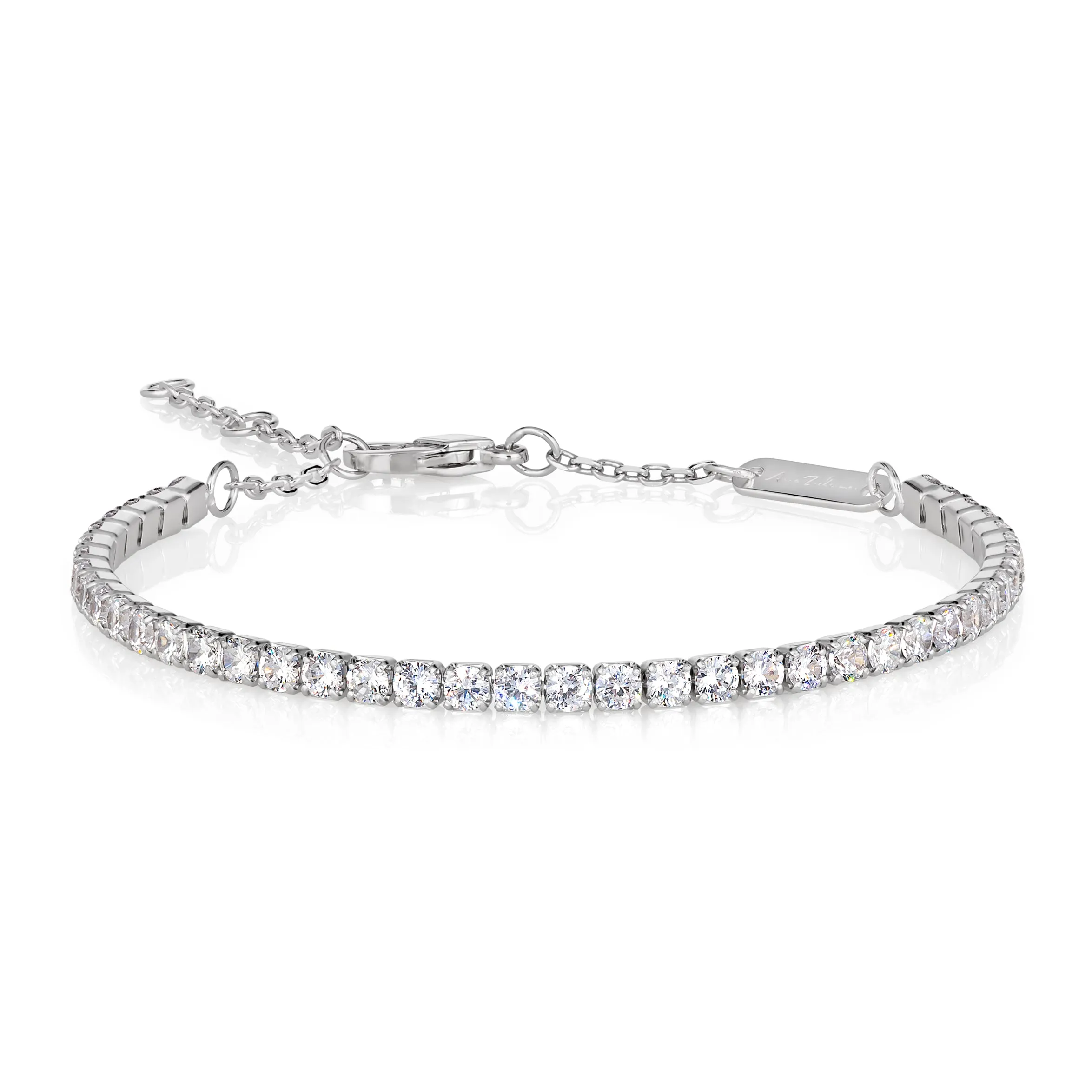 Elegant Petite 2 Carat Glamour Tennis Bracelet