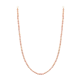 Petite Pink Round Seed Pearl Strand with Pink Silk - Made to Order